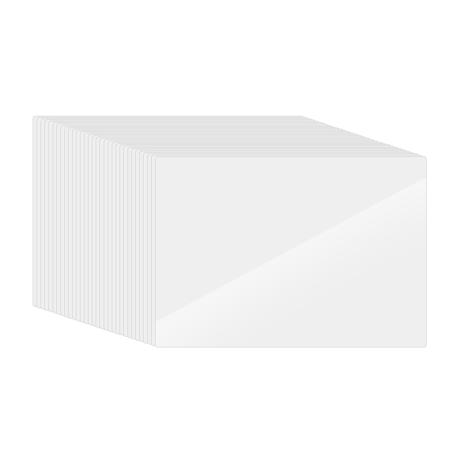 PATIKIL 3.7"x5.3" Index Card Thermal Laminating Pouches, 100Pcs 7 Mil Laminating Sheets File Card Lamination Pouch Tags for Work Permits Pass Cards