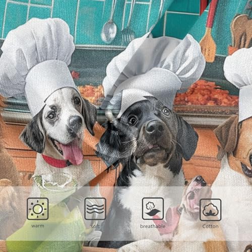 Cute Dogs Chef Dinner Toddler Girls's Underwear 2T 202b86033