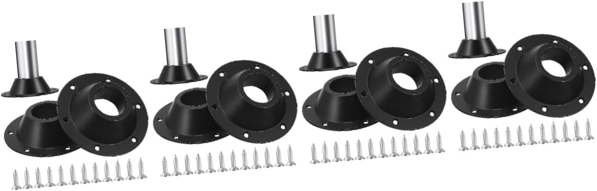8 pcs Rv Table Base Mount Kit Camper Table Floor Mount Stability for Rvs Campers Boats Space Saving Design with Enhanced Support and Versatile Compatibility