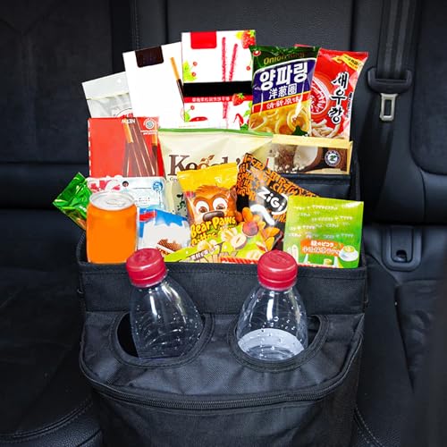 ZHENZQ Oxford Fabric Car Organizers with Multiple Compartments Convenient Car Seats Storage Box Large for Neat & Neat Interior