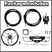 150HP Hydraulic Steering Kit with Steering Wheel - Complete Marine System for Single Station, Single-Engine use Built-in Two-Way Lock Cylinder, 150HP Pump and 26ft High-Strength Nylon Hose & Wheel