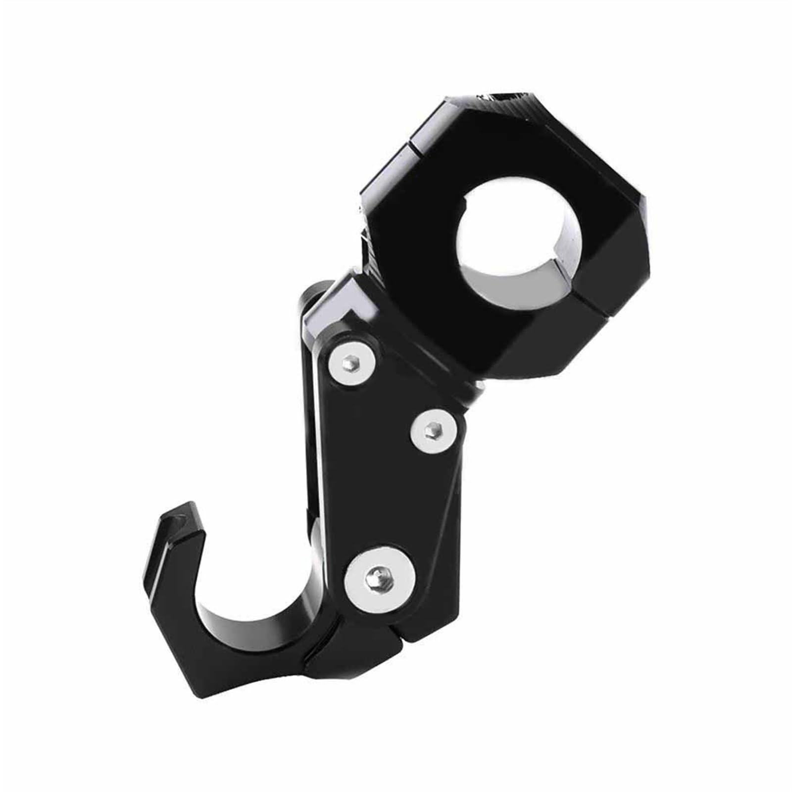 Hfjfdq Black Motorcycle Helmet Luggage Bag Hook Aluminum For Loncin For Voge 650 500 Ds 650Ds 500Ds 500R 300R 300Rr 300Ac 200Ac 250Rr Lx650 2024