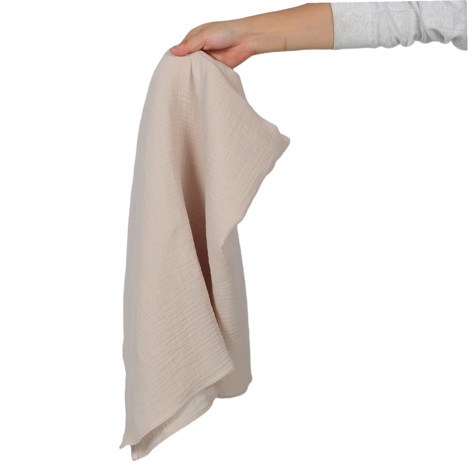minkissy 3stücke Musselin Wickeldecke für Dehnbarem Tuch für Neugeborene Sanft zur Haut Großzügige Maße Minimalistisches Design für Tiefen Schlaf