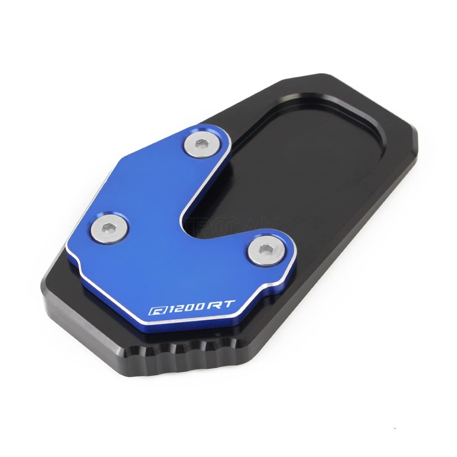 Béquille latérale moto extension pad évite la chute de votre BMW R1200RT sur sol meuble