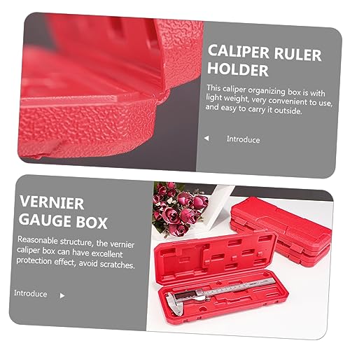 Caja Plastica para Calibrador Storage Box Portable Organizer miniatura 7