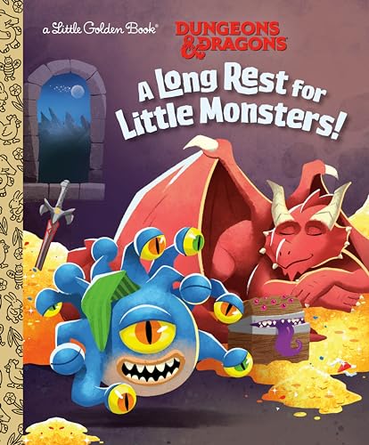 Image of A Long Rest for Little Monsters! (Dungeons & Dragons) (Little Golden Book)