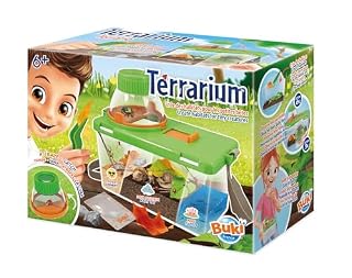 Buki terrarium d’observation avec loupes x6 et x3, 21,3 cm