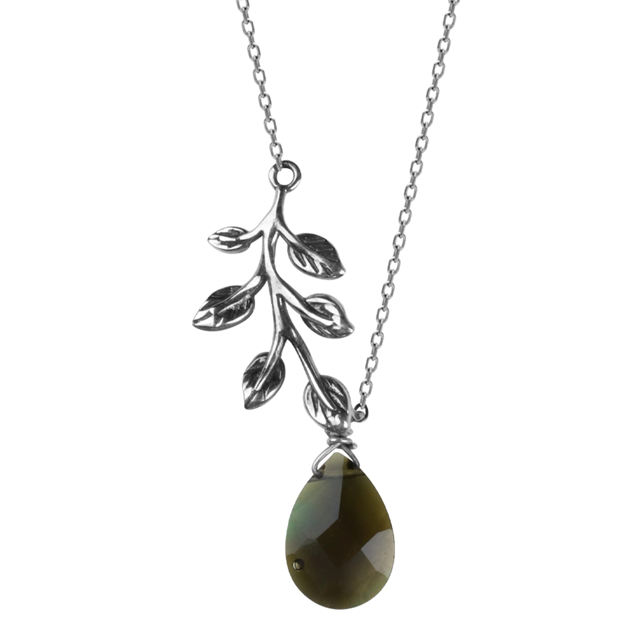 GIVA AVNI 925 Oxidised Silver Leaf Drop Necklace | Gifts for Girlfriend, Gifts for Women and Girls |With Certificate of Authenticity and 925 Stamp | 6 Month Warranty* (B0999MZT9H) Amazon Price History, Amazon Price Tracker
