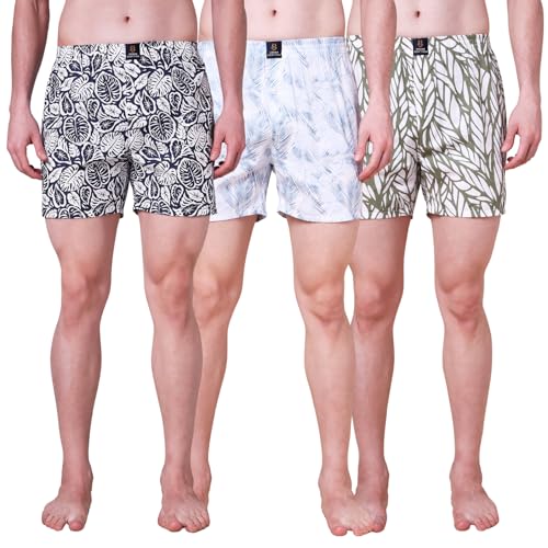 Image of Urban Scottish Ultra-Comfortable Men's Boxer Pants - 100% Cotton Material with A Stylish Print - Soft and Stretchy Elastic Waist Band - Dynamic Movement and Hardwearing Stitching - Breathable with A Gentle Snug Fit