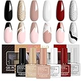 Calidad premium y duradero: el esmalte en gel Saviland está hecho de ingredientes saludables y resina natural que puede ofrecer 21 días de arte de uñas de larga duración que evita la formación de espuma, la descamación, el agrietamiento y el amarilleo. Seguro, sin olor, vegano y sin prueba de animales, fácil de quitar, no daña tu piel y uñas, puedes obtener una manicura duradera de calidad de salón en casa. ¡Dejemos volar la imaginación!