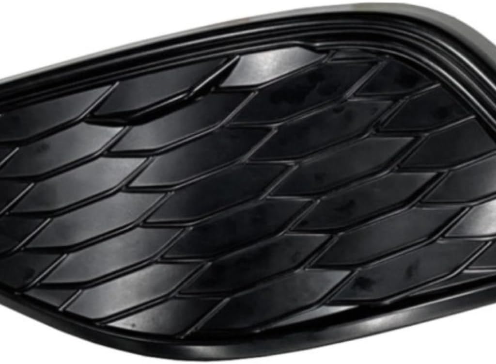 For Toyota Camry 2021 2022 Fog Light Cover Driver Side | Front | For SE Models | Closed Honeycomb | Made of Plastic | Textured | Replacement For TO1038242 | 191275791578, 8148206190