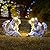 Juliahestia Angel Statue Garden Decor for Outside Solar Outdoor Decorations Patio Cherub Christmas Yard Porch Home Lawn Art Light up Figurine Memorial Sculpture Gift for Mom Mother Grandma