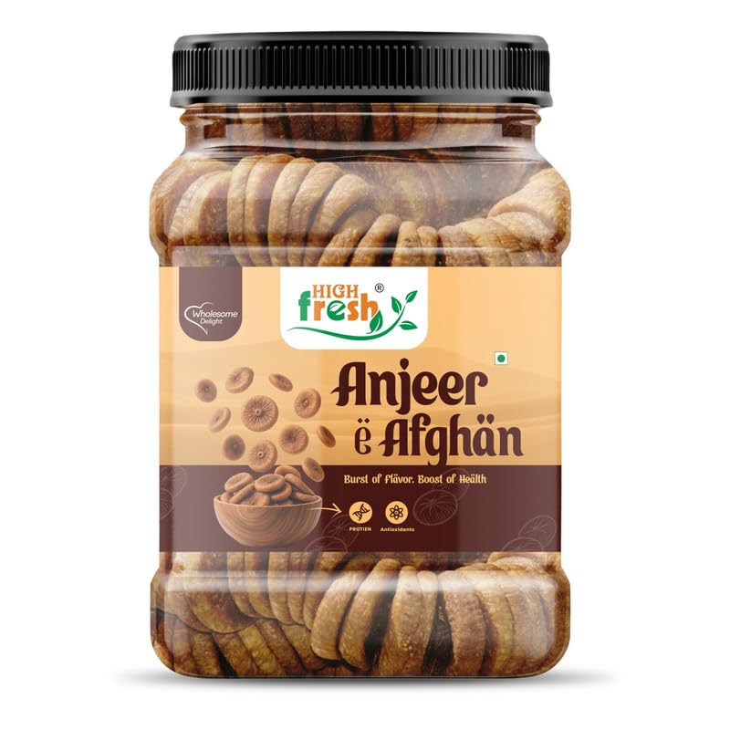 HighFresh Premium Afghani Anjeer 1kg | Soft Juicy Dried Figs Dry ...