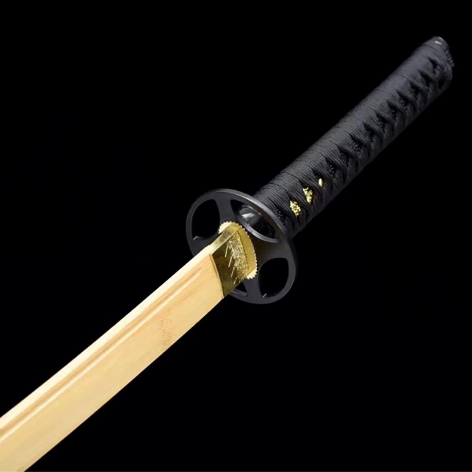 Épée de samouraï en Bois, bokken fait à la main, processus traditionnel, lame en bambou naturel, katana d'entraînement japonais cadeau kendo iaido