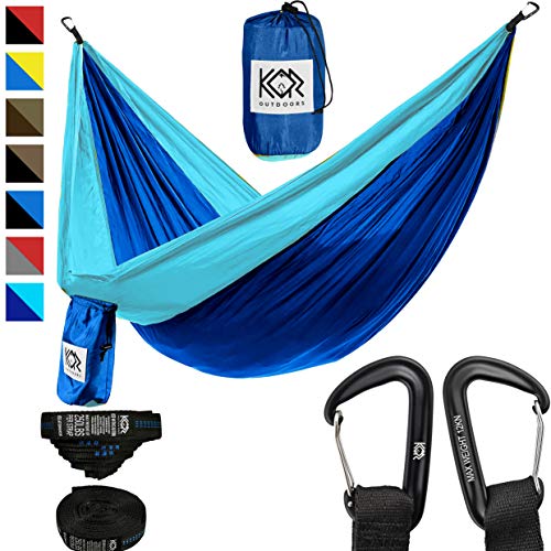 "Lightweight Tree Camping Hammock for Backpacking and Outdoor Adventures"