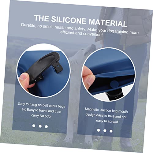 NUSITOU Lanche Para Lanches Bolsa De Comida De Silicone Bolsa De Comida De Silicone Bolsa De Treinam