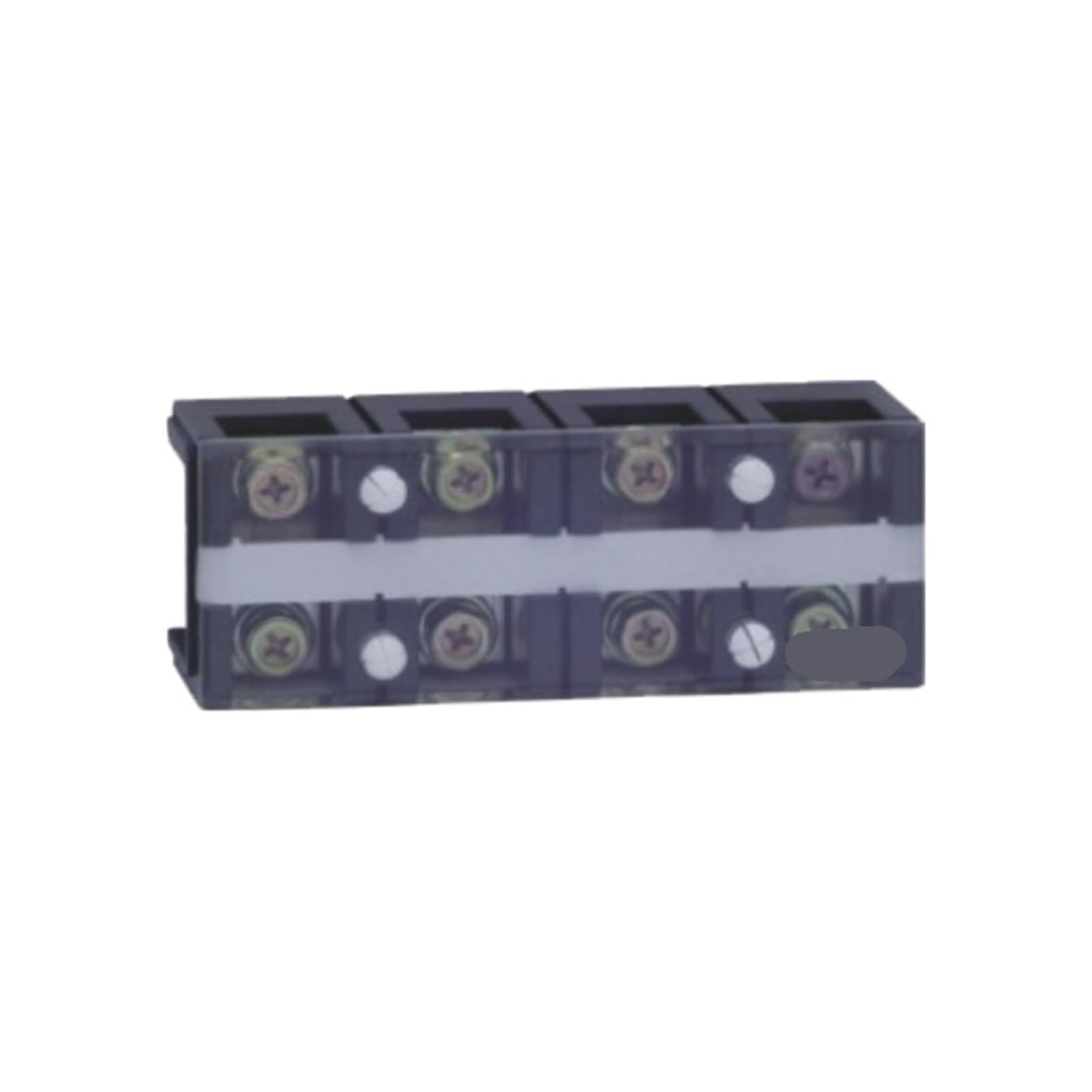 Bloques de terminales TC, modelo TC-2004 Negro para distribución de cables 2