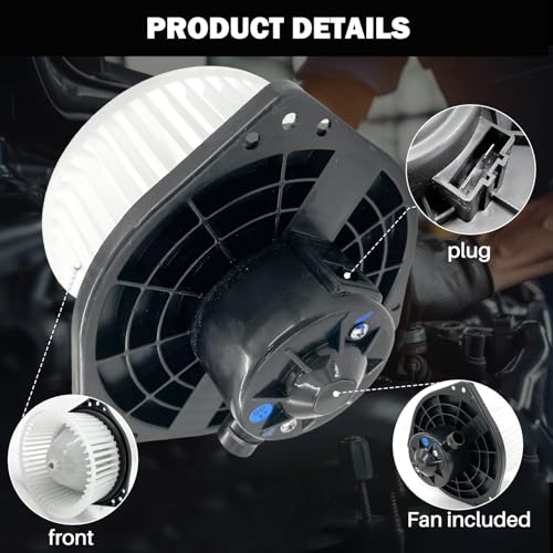 Image of 700050 AC Heater Blower Motor Fan Assembly Fit for Infiniti i35 2002-2004, for Nissan Maxima 2000-2003 ，for Subaru Outback 2000-2004, Legacy 1995-2004,Impreza 1993-1996, Baja 2003-2006