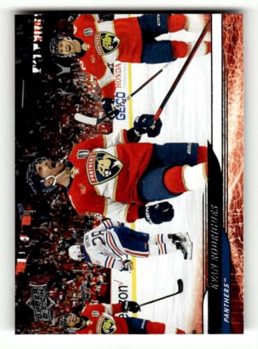 2024-25 Upper Deck #323 Evan Rodrigues Florida Panthers Series 2 NHL Hockey Base Trading Card