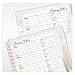FranklinCovey - Blooms Address/Phone Tabs - Expansion for Planners (Compact, Pink/Green)