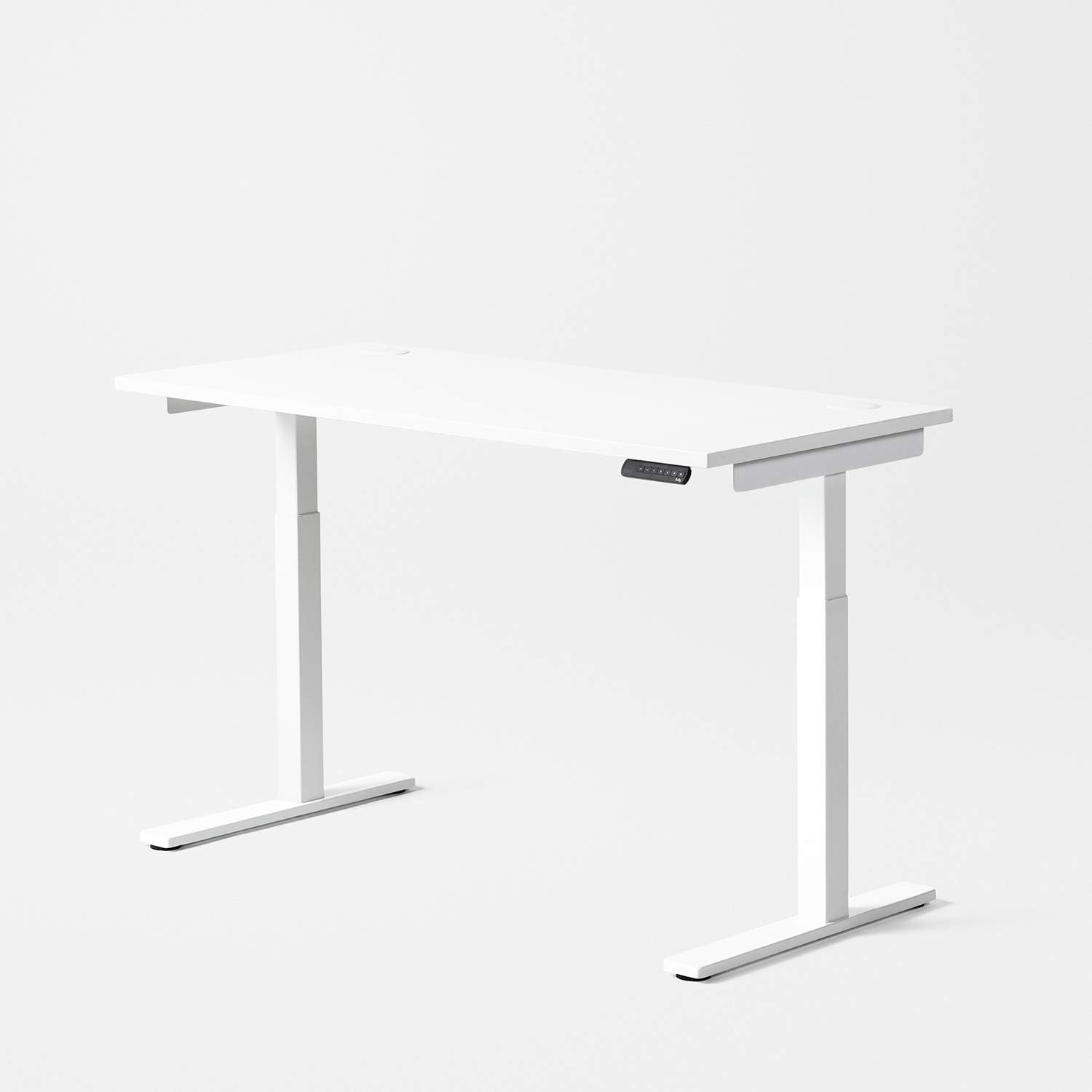 Fully Remi Standing Desk 46" x 27" White Desktop Electric