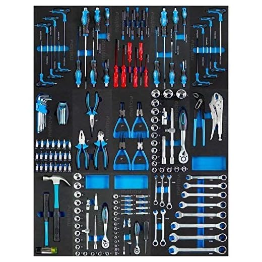 Werkzeugset, 14 Sätze für Werkstattwagen