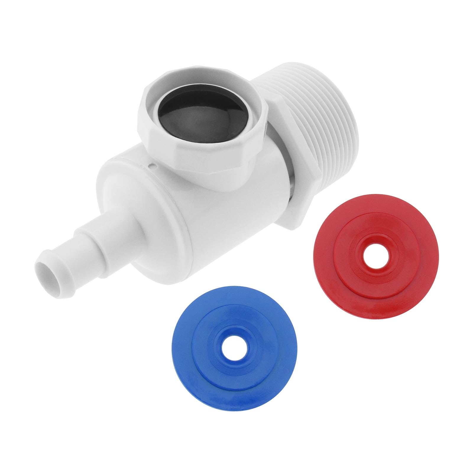 EMSea Set with 5Pcs UWF Universal Wall Fitting Connector Kit 9-100-9001 Compatible with Polaris 180 280 360 380 480 3900 Sport Models Pressure Relief Valve-image-35
