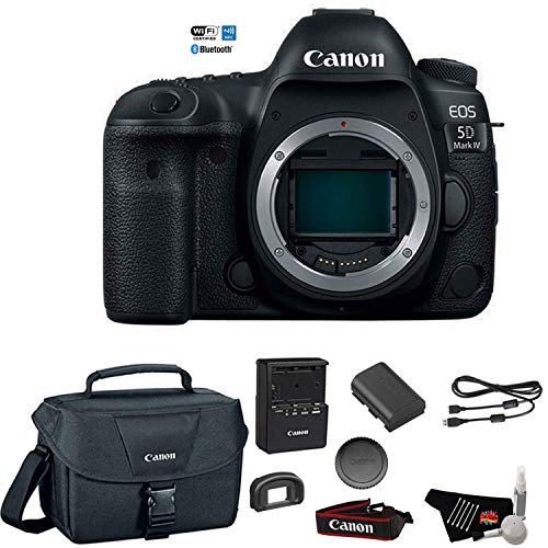 Canon EOS 5D Mark IV Full Frame Digital SLR Camera Body - Bundle