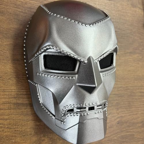 COSSHINE Mens Dr Doom Costume Mask Doctor Doom Helmet Halloween