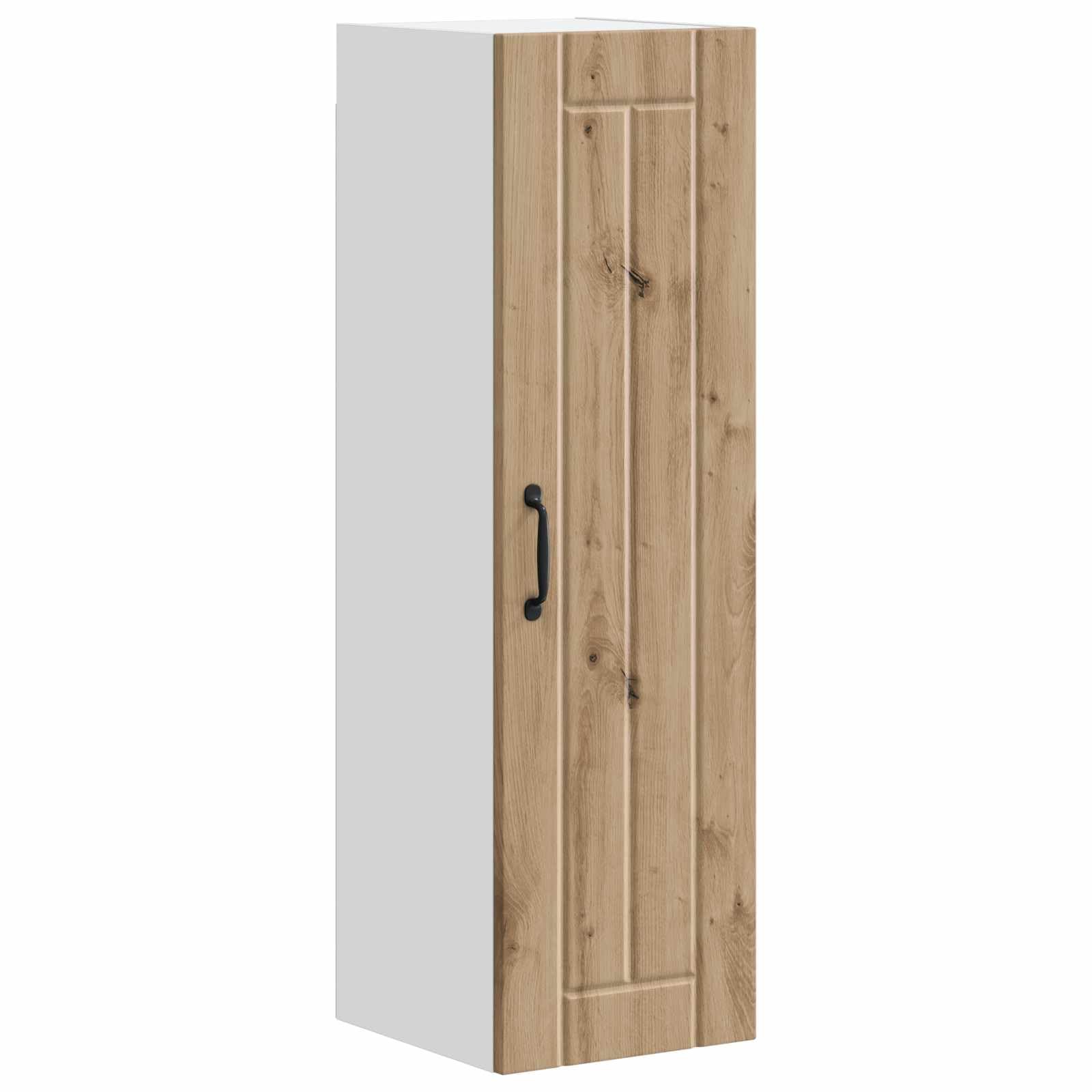 Küchenschrank Artisan-Eiche, 30x31x100 cm, Holzwerkstoff, langlebiger Vorratsschrank, modernes Design für Küchenorganisation, vielseitiger Stauraum für Kochutensilien