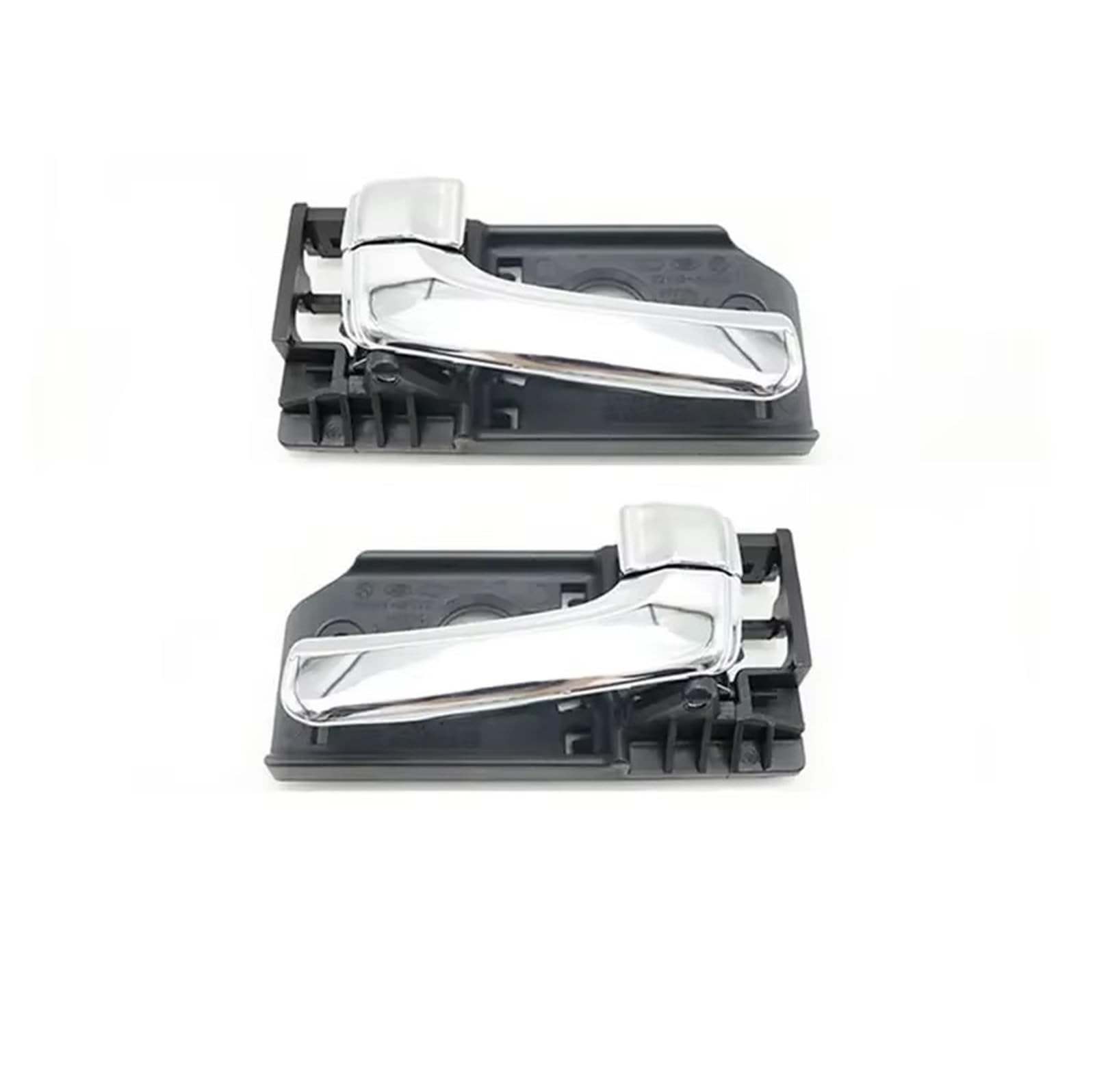Btnuahq Car Door Handle Interior Car Front Chrome Inside Inner Interior Door Handles for Kia for Sedona for Carnival 06-14 for Hyundai Entourage 2007 2008 Car Inside Door Handle