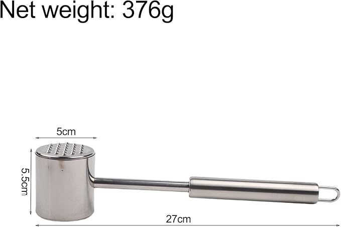 Martillo Ablandador de Carne Acero Inoxidable 304 24 Púas miniatura 3