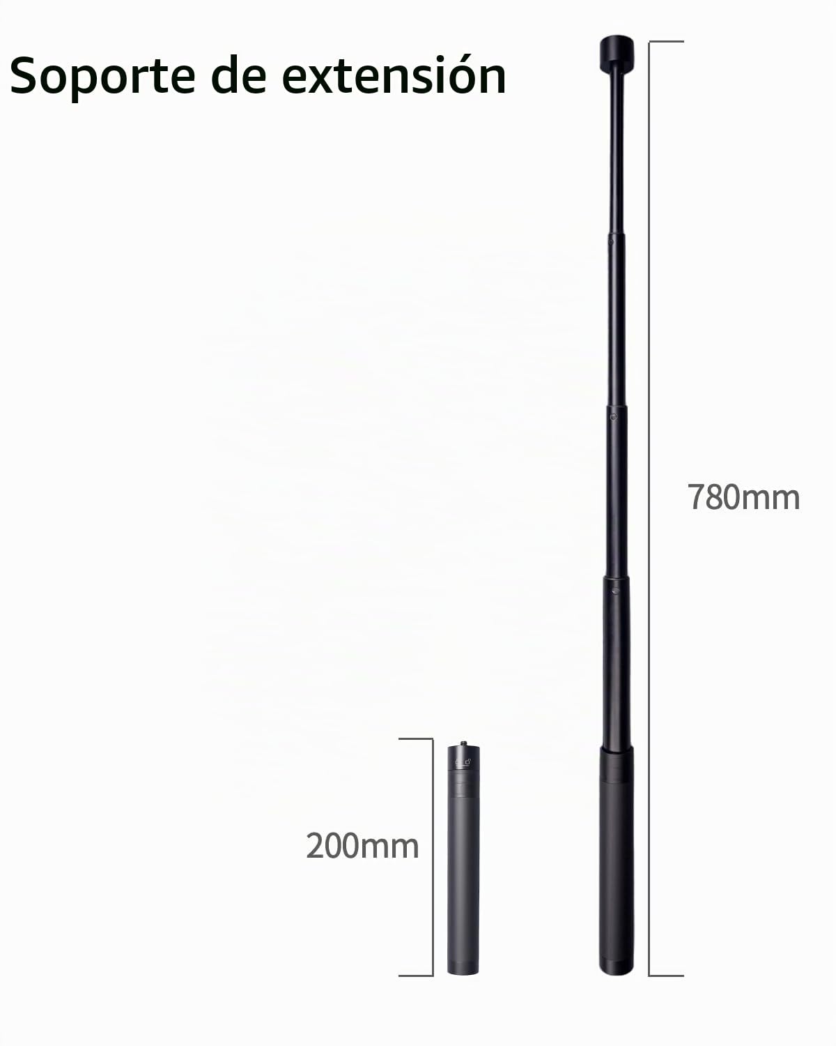 OBSBOT Trípode Extensible, Trípode De Escritorio para Tiny 2/Tiny 4K/1080P | Tail Air/Meet 4K Webcam, Ligero, Resistente, Plegable, Trípode Soporte Para Grabación De Vídeo, Reuniones, Streaming, Etc.
