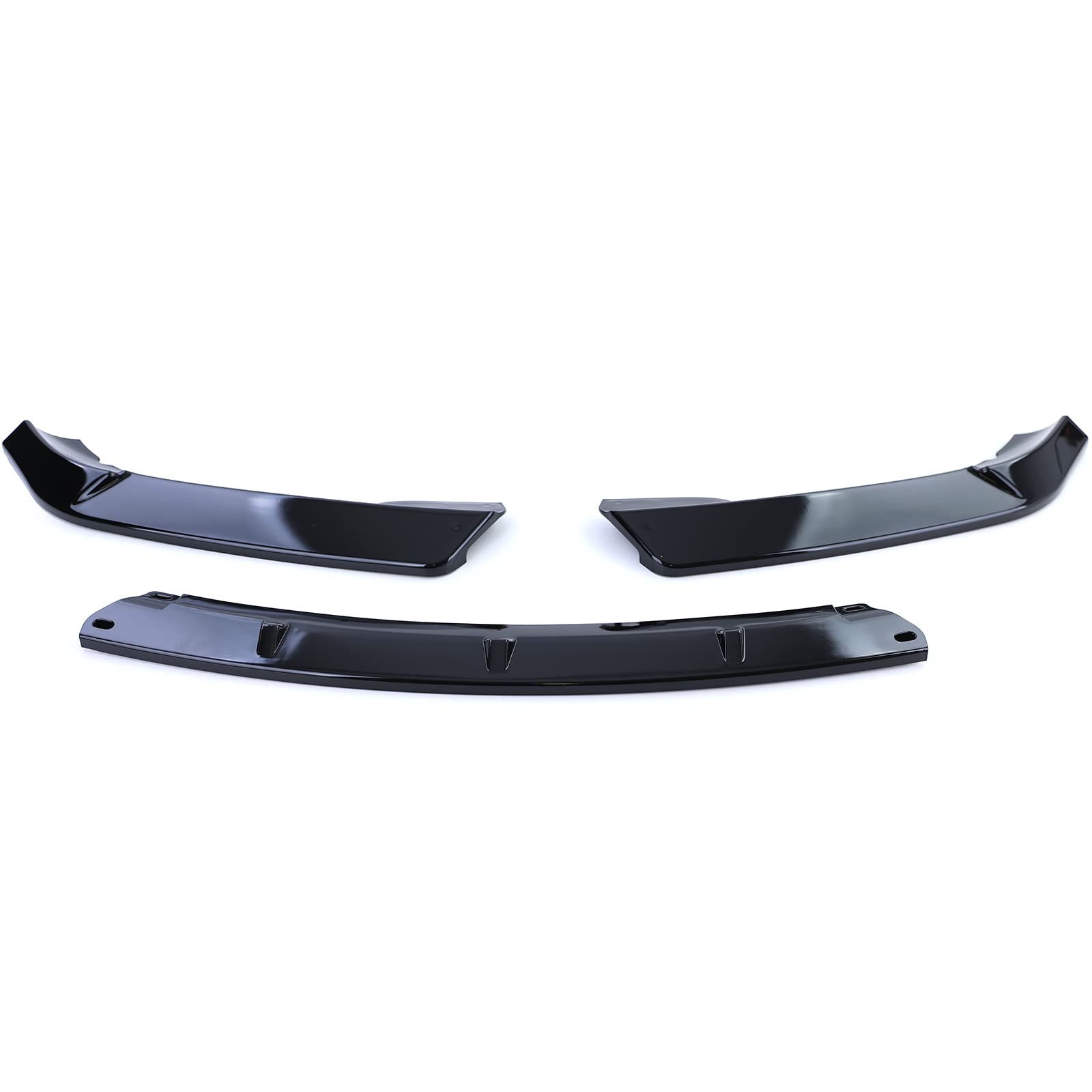 Front Spoiler Lippe Stoßstange Glanz passt für 3er BMW E46 Limo Touring 01-05