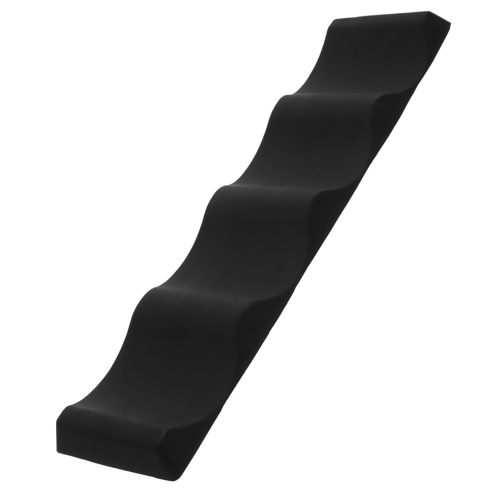 HOMOCONO 2pcs Silicone Wine Bottle Tray Non- Organizer for Beer Wine Stackable Modern Design for Housewarming Parties -skid Folding Storage