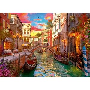 Ravensburger Venice Romance 1000 Piece Jigsaw Puzzle for Adults – 12000056 – Handcrafted Tooling, Made in Germany, Every Piece Fits Together Perfectly