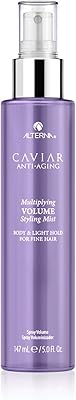 Alterna Caviar Anti-Aging Multiplying Volume Styling Mist, 5 Ounce | For Fine, Thin Hair | Light Hold | Sulfate Free , 5 F...