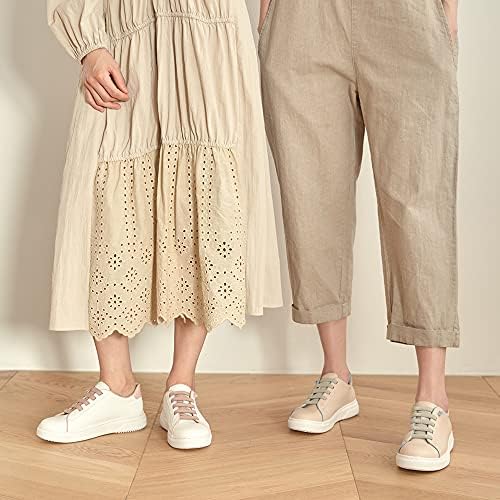 ELCANTO MAZZ Women's Comfort Walking Casual Slip on Sneaker with No Tie Elastic Shoe Laces 5 ELCANTO MAZZ Women's Comfort Walking Casual Slip on Sneaker with No Tie Elastic Shoe Laces