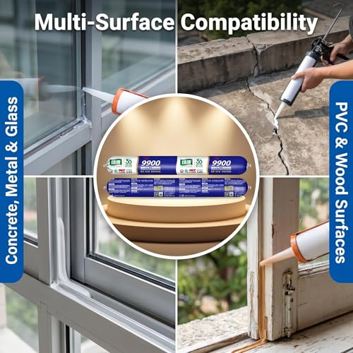 Sellador impermeable 9900 silicona resistente negro miniatura 2