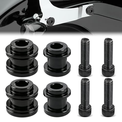 Benlari Kits de quincaillerie d'accueil Noir ensemble complet de fixation