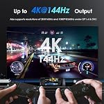 Dock de pont à vapeur, WAVLINK 6-in-1 Station d'amarrage pour Deck Steam/ROG Ally avec 4K@144Hz HDMI 2.1, 100W PD dans, 3X 10G USB 3.2, Gigabit RJ45