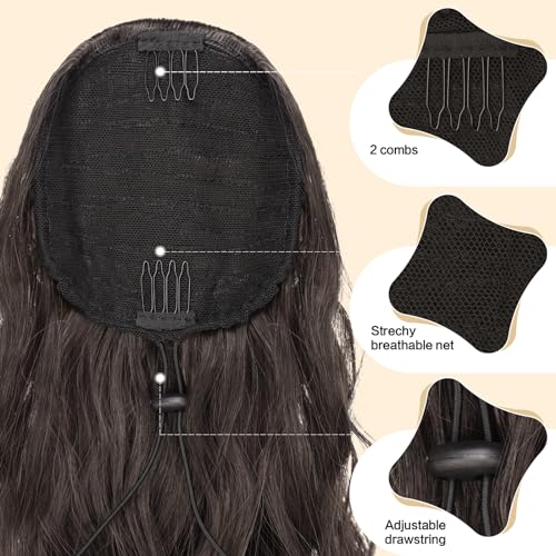 FESHFEN Ponytail Extensions - Image 3