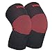 COMPRESSX 17 CM Performance Knee Sleeves - 1 x Pair - Compression Sleeve Support for Running, Jogging, Sports, Joint Pain Relief, Arthritis and Injury Recovery (Large)