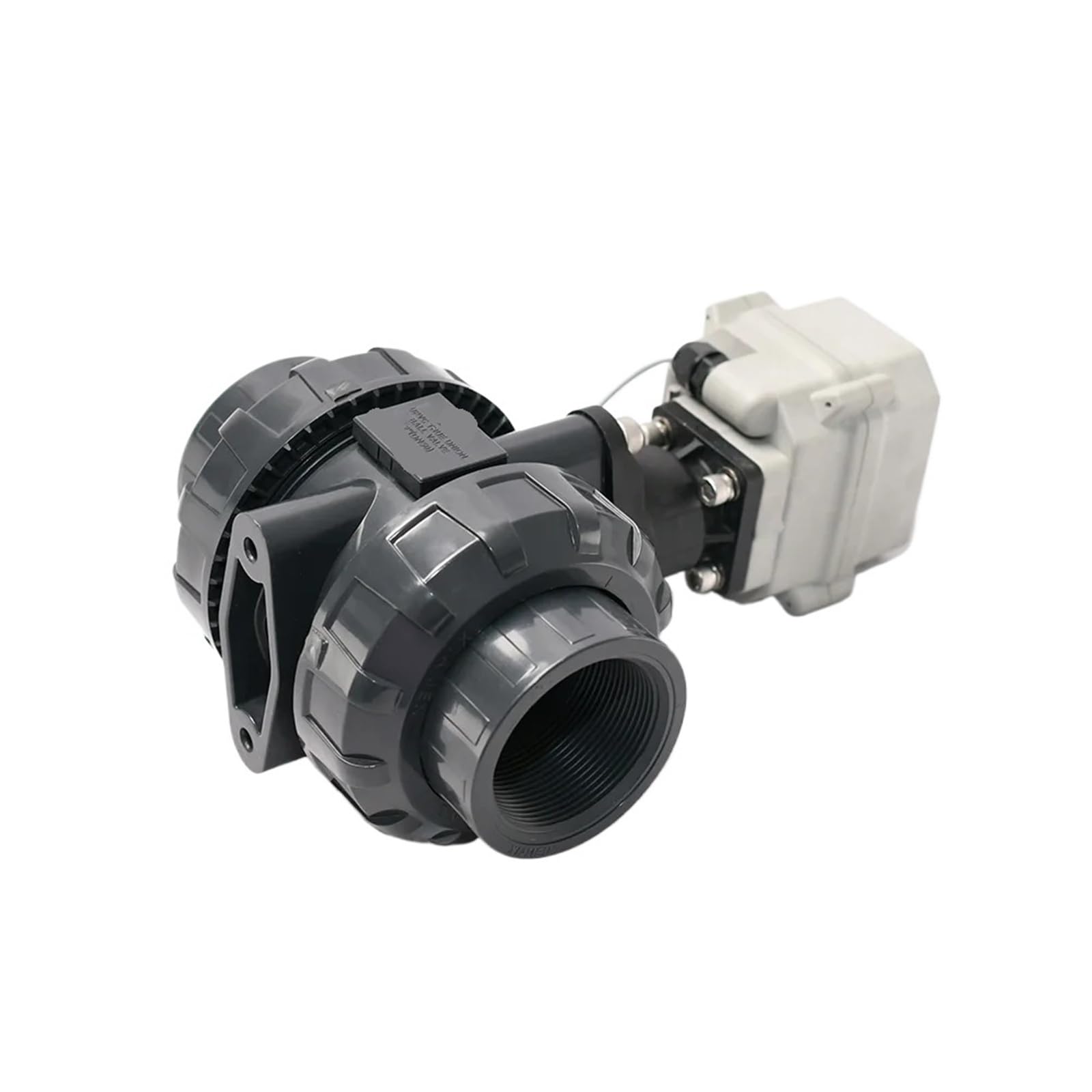 Trgyjgkf One Color 2" Dn50 50Mm 12V Upvc Pvc Motorized Valve Plastic Water