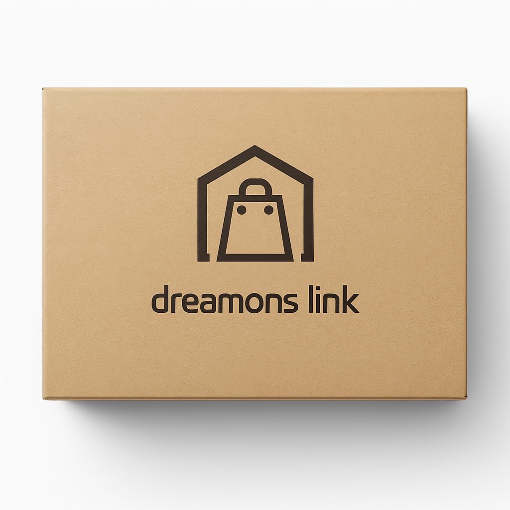 Dreamons Link Flat Mop with Bucket, Cleaning Squeeze Hand Free Floor Mop, 3 Reusable Mop Pads, Stainless Steel Handle,360° Rotating Head Squeeze Flat Mop (beige)