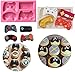 Produktbild INTVN 2PCS Spiel-Controller-Form aus Silikon, Mini-Silikon-Spiele-Controller-Form für Süßigkeiten, Schokolade, Kuchendekoration, Harz, Ton Rose