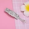 KKJOY Vintage Metall Haarspange Silber, Keltische Knoten Haarklammer Groß, Wirbel Haarnadeln, Gothic Haarspangen Damen, Braut Haarschmuck Hochzeit, Bananenspange für Frauen und Mädchen #5