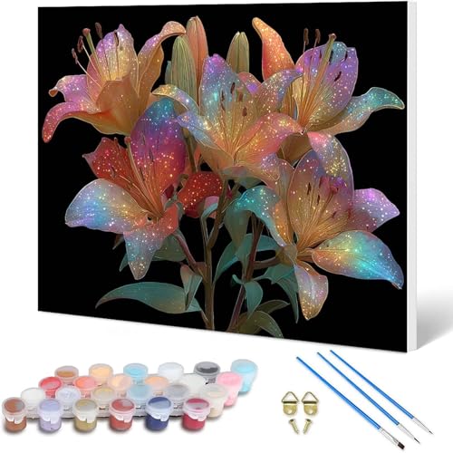 Paint by Numbers  G 40x30CM, l h DIYG fW^G A io[yCg S҂Ƒl - KpΏ CeA Ǐ z[fR[V -hjw25010OO