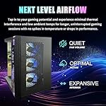 High-Performance Gaming PC Desktop Computer Intel Core i7-7700 4.2GHz 16GB DDR4 RAM 1TB SSD RX 580 8GB RGB RUIX Case Fast FPS Esports VR-Ready Streaming PC - Image 4