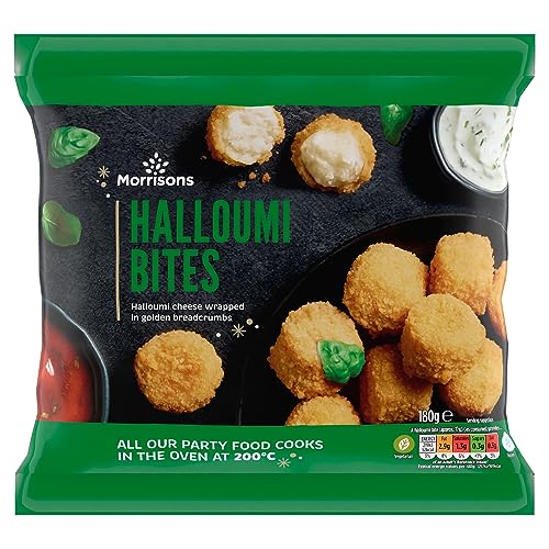 Morrisons Halloumi Cheese Bites 180g (Frozen)